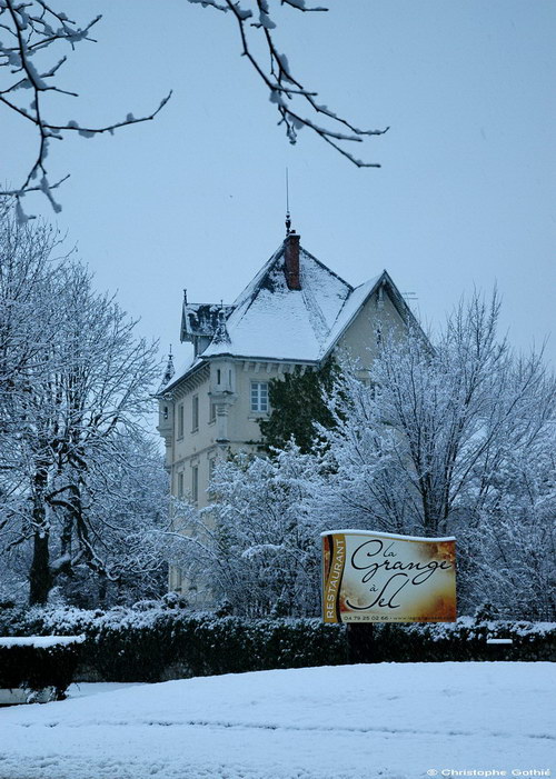 Cliquez pour agrandir - Clich La Grange  Sel - Pris au matin du 17 dcembre 2008 - Photo  Christophe Gothi
